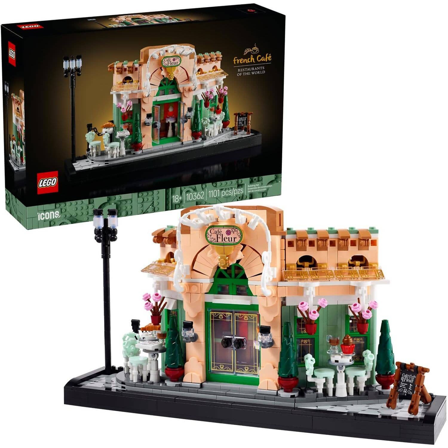 LEGO 10362 French Caf - Icons