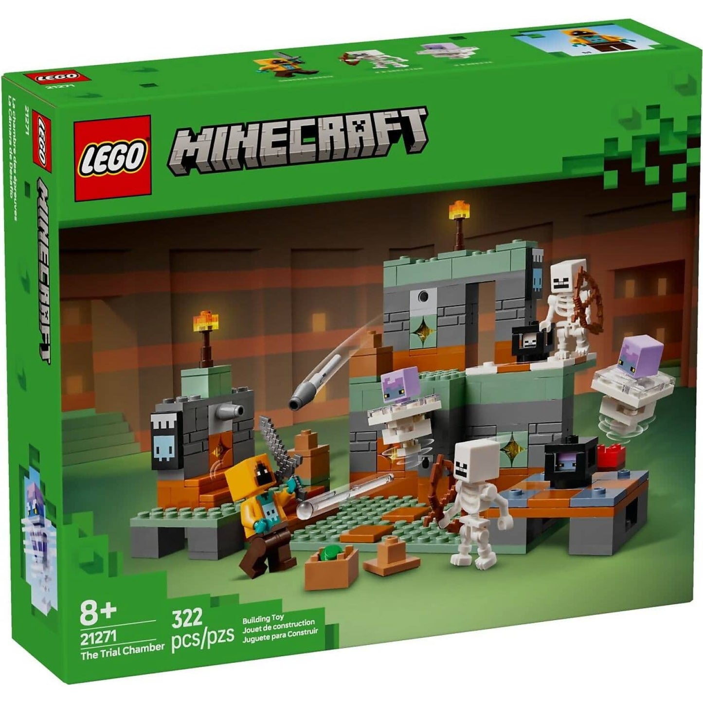 LEGO 21271 The Trial Chamber - Minecraft