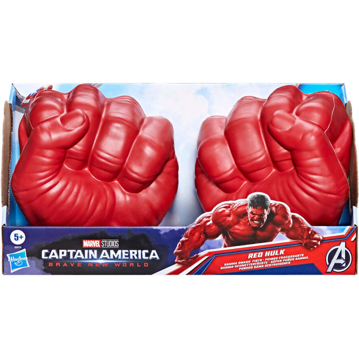 Marvel - Avengers - Captain America: Brave New World Red Hulk Gamma Smash Fists