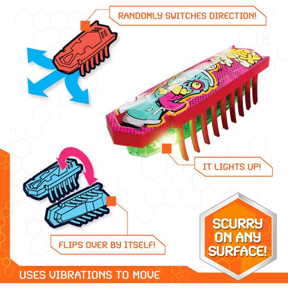 Hex Bots - Nano 5pk 4 Nano Bugs With Bonus Flash Nano