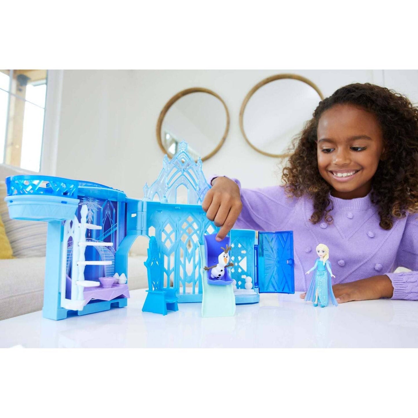Disney -  Frozen - Elsa’s Stacking Castle Playset