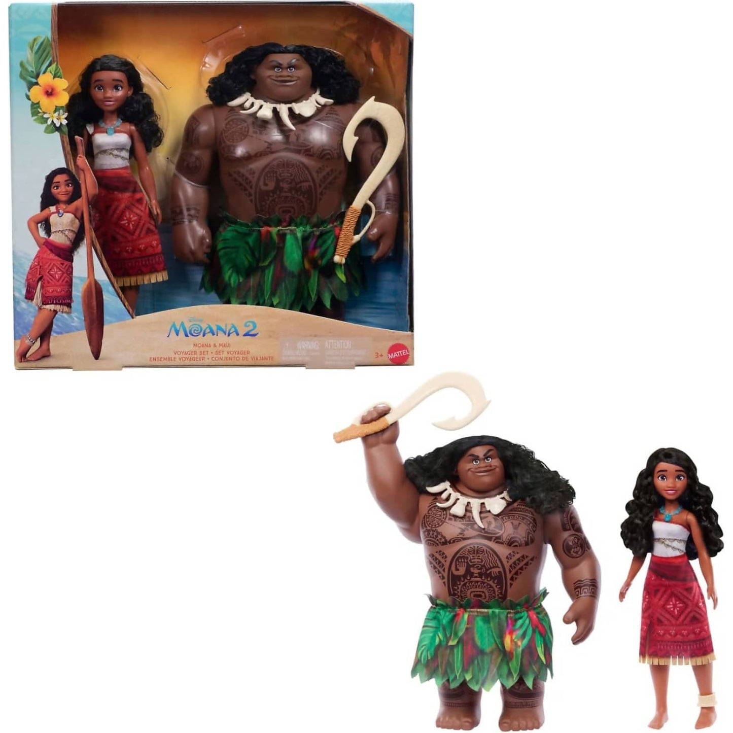Disney -  Moana 2 - Moana & Maui Voyager Set