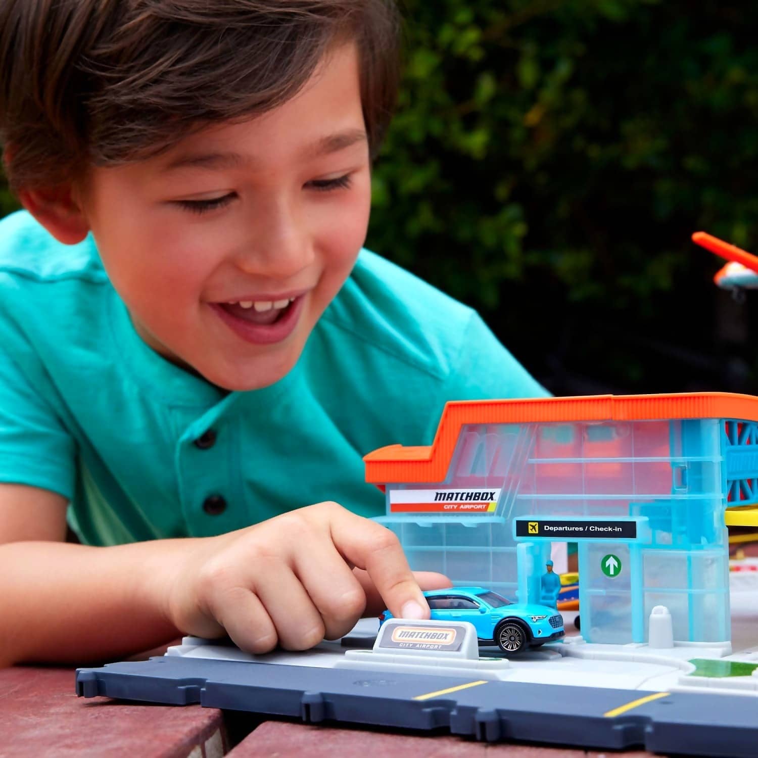 Matchbox - Airport Takeoff Adventure Playset - Mattel