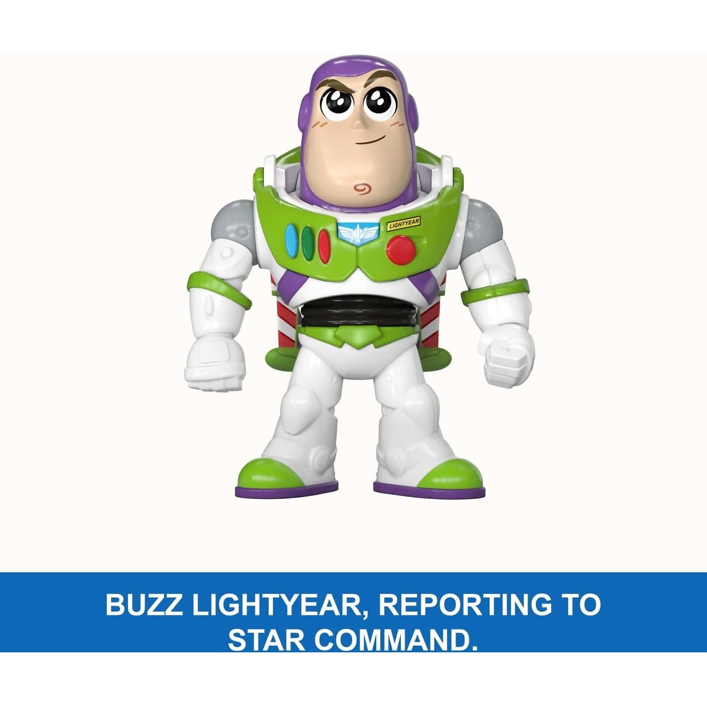 Disney Pixar - Click Figs Buzz Lightyear Toy Story Small Movie Toy With Pop Up Action Move
