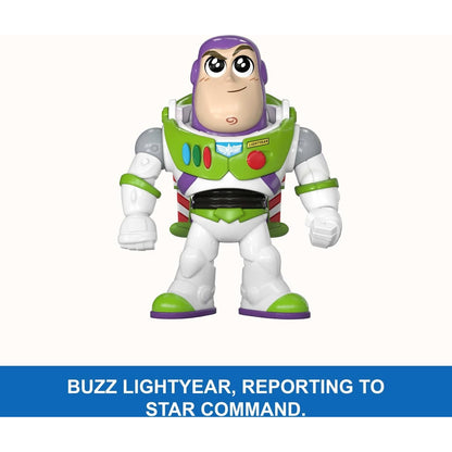 Disney -  Pixar - Click Figs Buzz Lightyear Toy Story Small Movie Toy With Pop Up Action Move