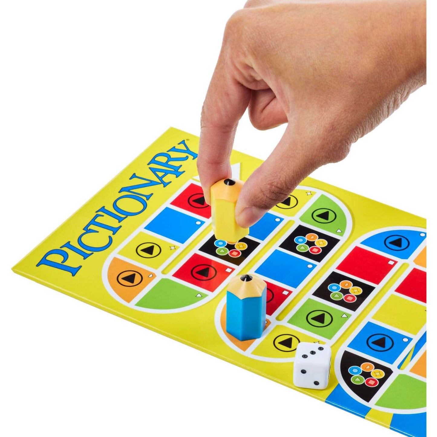 Mattel -  Games - Pictionary Family Board Game Refresh