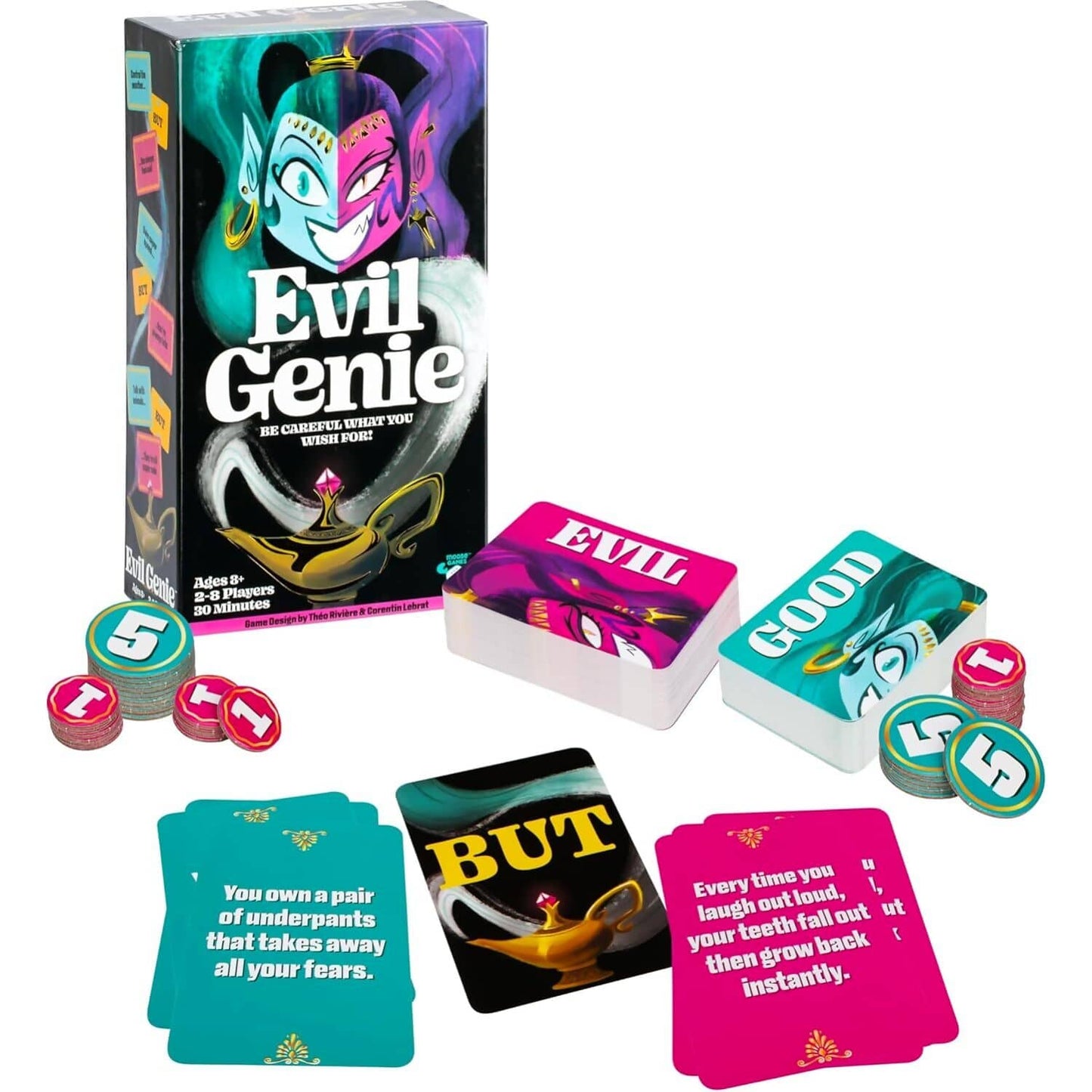 Moose -  Games - Evil Genie Card Game