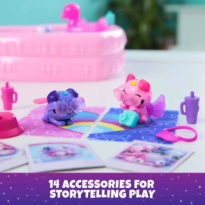 Hatchimals -  Alive! - Neon Rainbow Bestie Pool Party