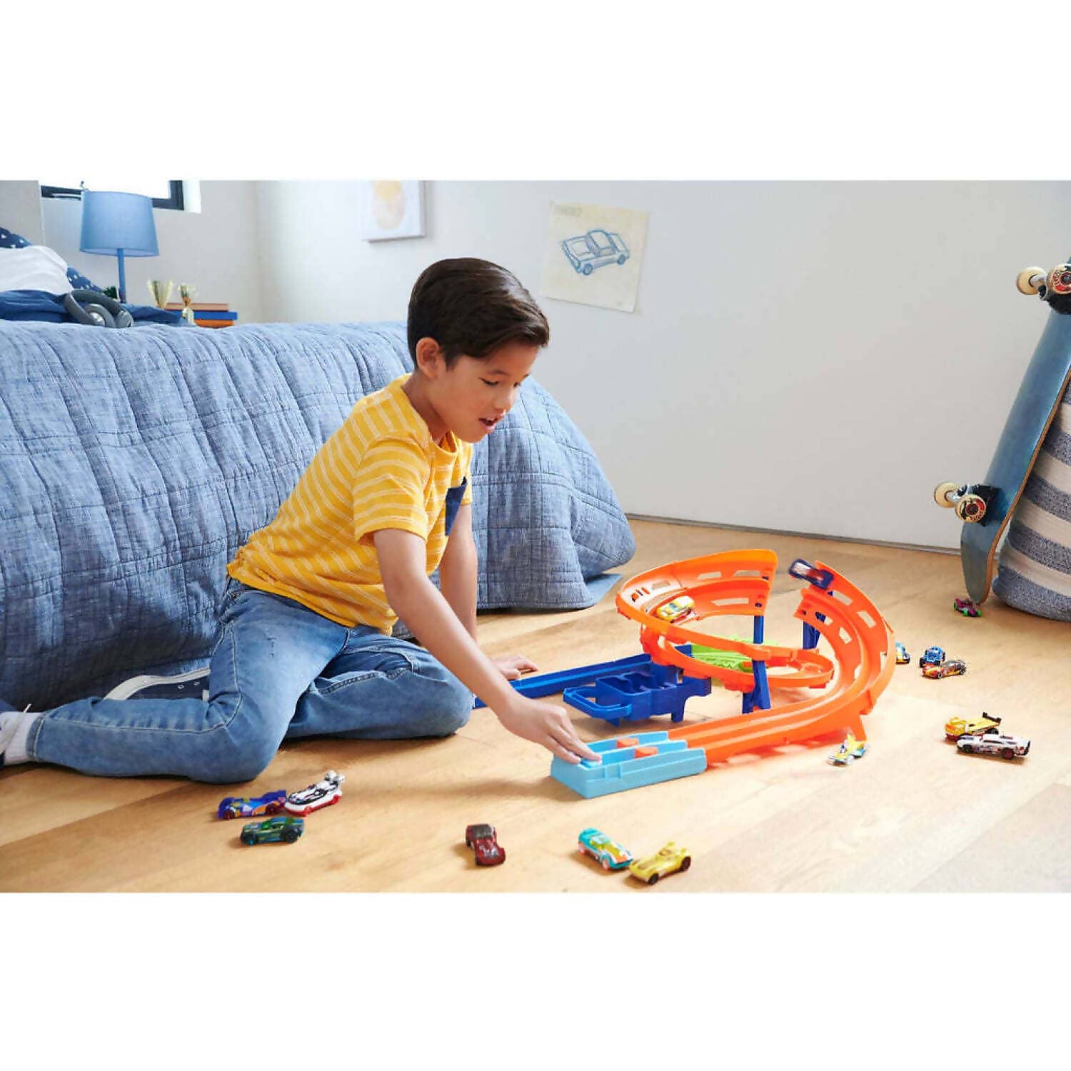 Hot Wheels - Whip Around Raceway - Mattel