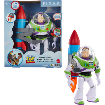 Disney -  Pixar - Toy Story Buzz Lightyear 10-inch Action Figure Toy With Rocket & Sounds - Mattel