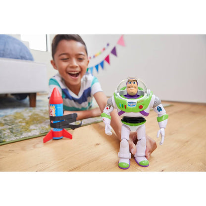 Disney -  Pixar - Toy Story Buzz Lightyear 10-inch Action Figure Toy With Rocket & Sounds - Mattel