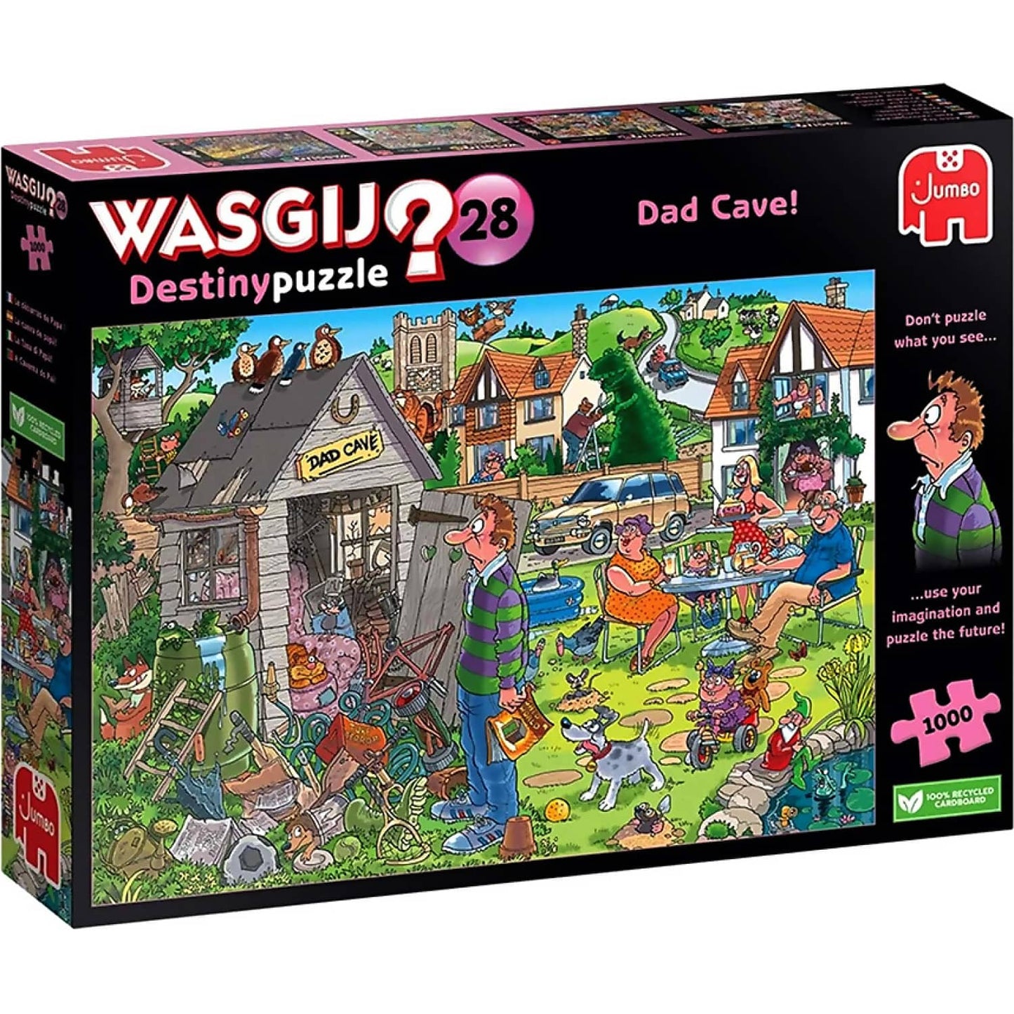 Wasgij - ? - Destiny No.28 Dad's Cave! - Jigsaw Puzzle 1000pc