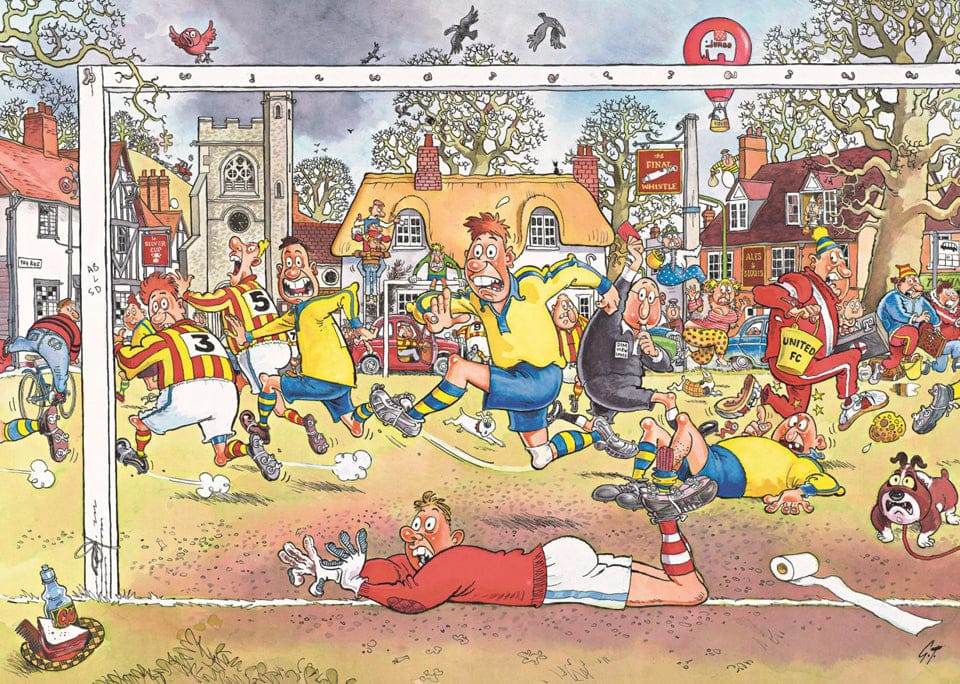 Wasgij - ? - Original No.14 Football Madness! - Jigsaw Puzzle 1000pc