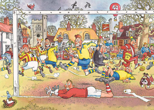 Wasgij - ? - Original No.14 Football Madness! - Jigsaw Puzzle 1000pc