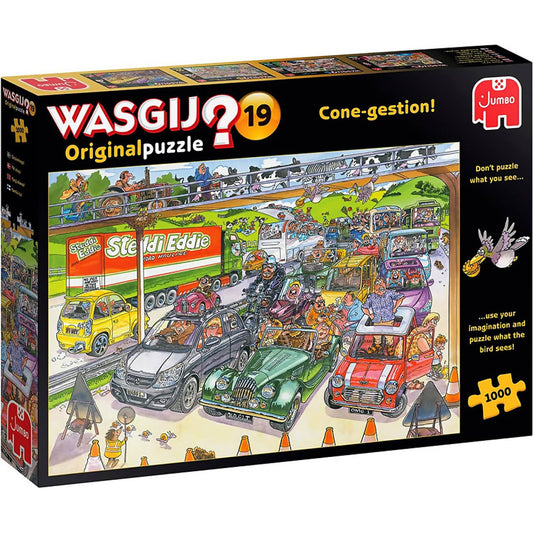 Wasgij - ? - Original No.19 Cone-Gestion! - Jigsaw Puzzle 1000pc