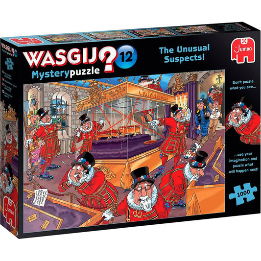 Wasgij - ? - Mystery No.12 The Unusual Suspects! - Jigsaw Puzzle 1000pc