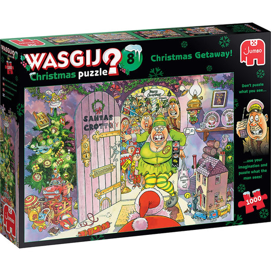 Wasgij - ? - No.8 Christmas Getaway! - Jigsaw Puzzle 1000pc