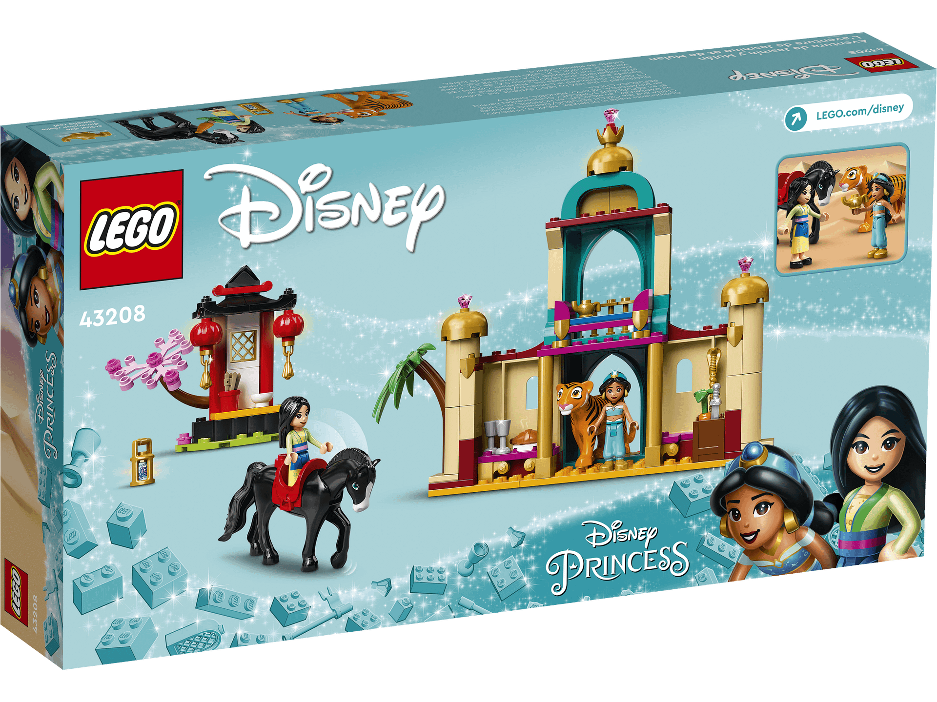LEGO 43208 Jasmine and Mulan s Adventure - Disney Princess