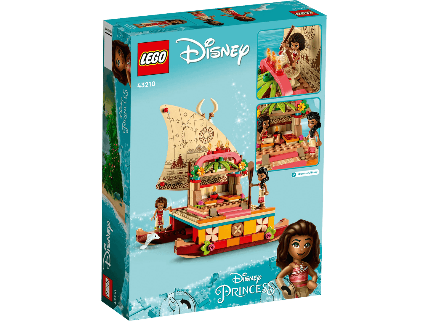LEGO 43210 Moana's Wayfinding Boat - Disney Princess