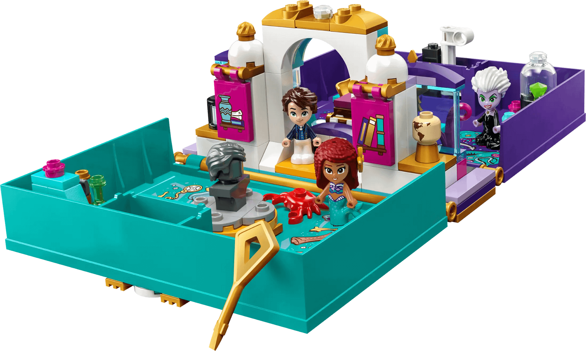 LEGO 43213 The Little Mermaid Story Book - Disney Princess