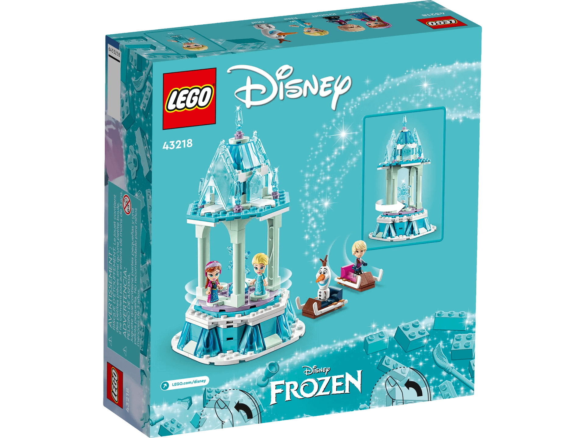 LEGO 43218 Anna and Elsa's Magical Carousel - Disney Princess