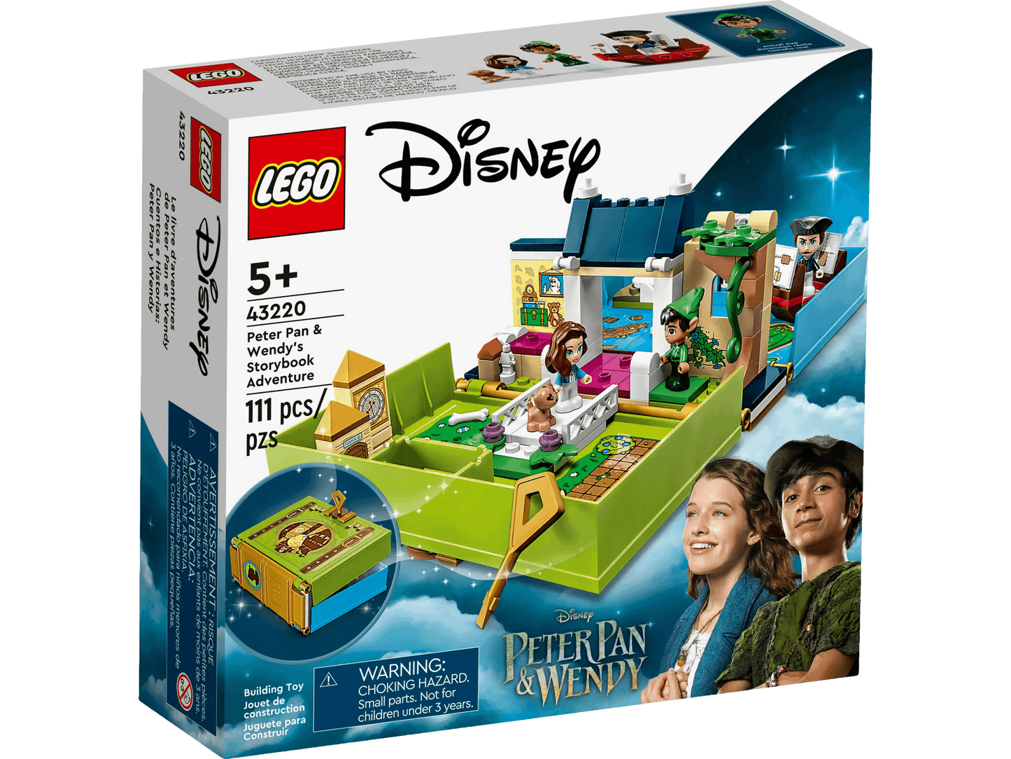 LEGO 43220 Peter Pan & Wendy's Storybook Adventure - Disney