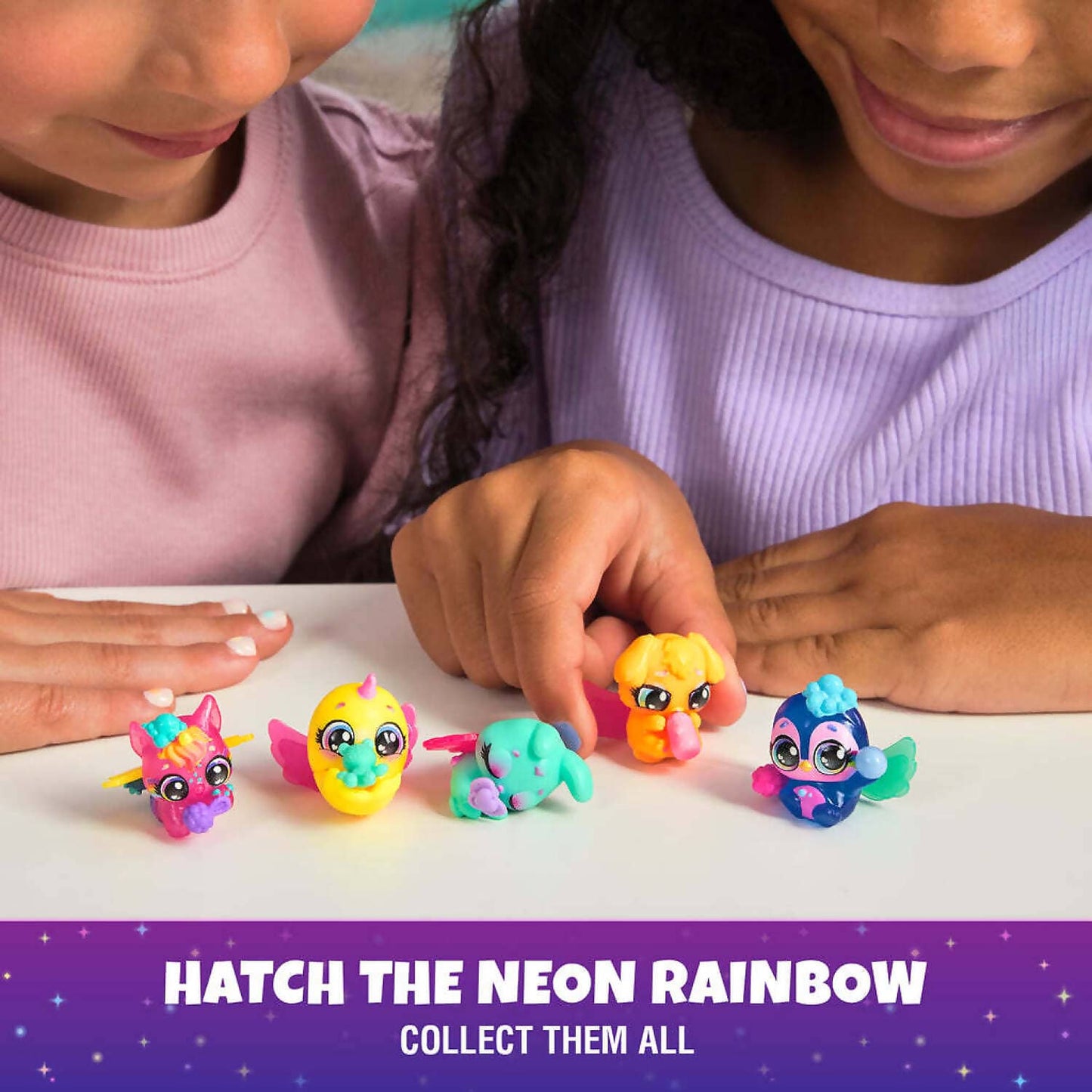 Hatchimals -  Alive! - Neon Rainbow 1-pack Blind Box