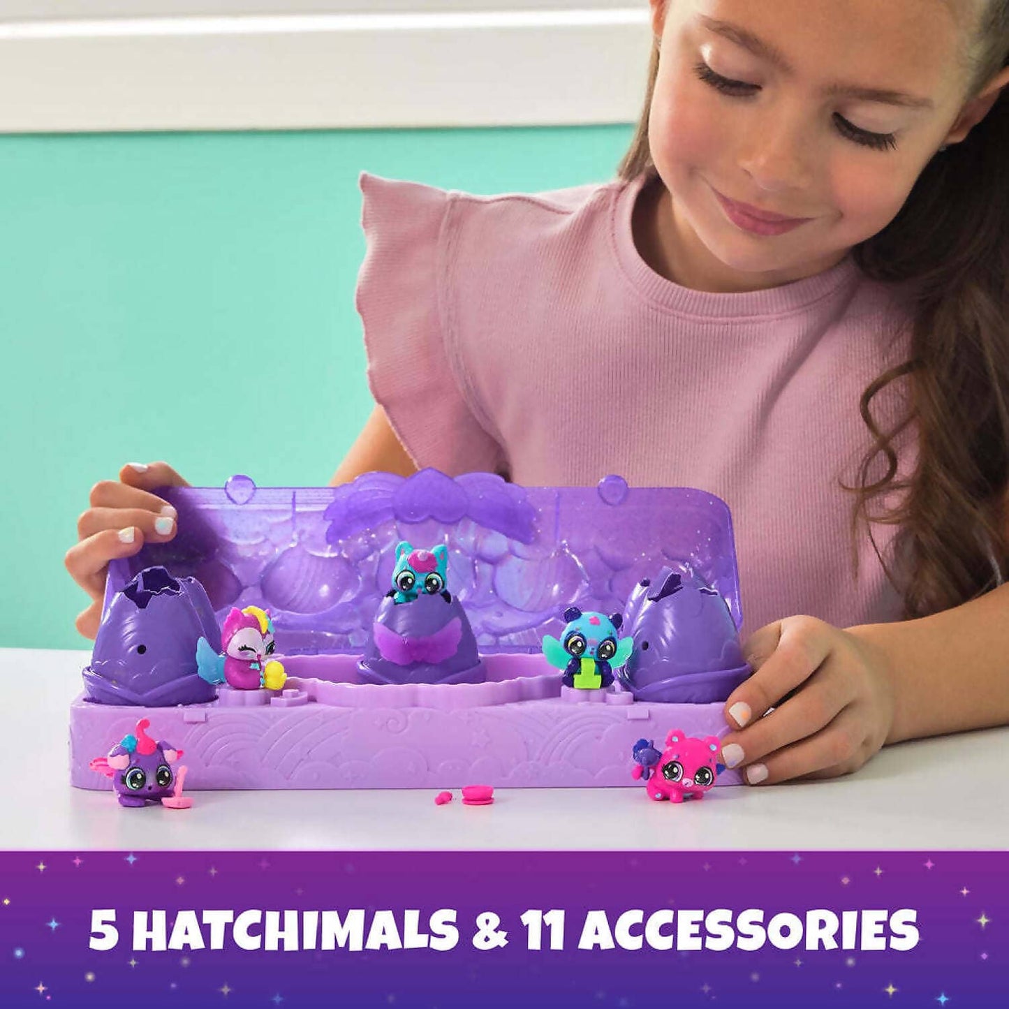 Hatchimals -  Alive! - Neon Rainbow Carton