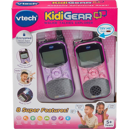 VTech - KidiGear Explorer Two-Way Radio Playset (Pink / Purple)