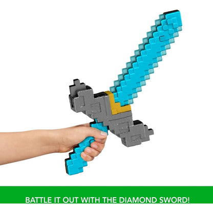 Minecraft -  Movie - Click And Switch Sword And Pickaxe Role-play 2-in-1
