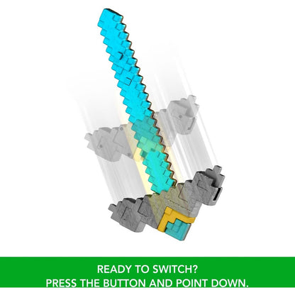 Minecraft -  Movie - Click And Switch Sword And Pickaxe Role-play 2-in-1