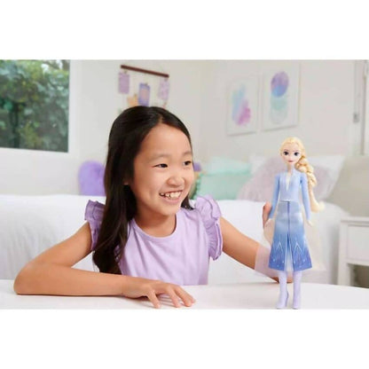 Disney -  Frozen - Elsa In Light Blue Dress Fashion Doll