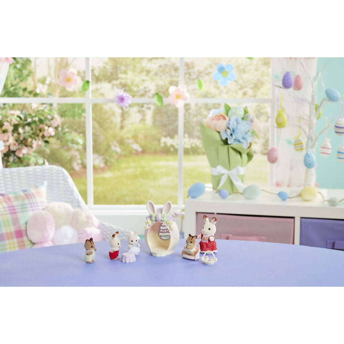 Sylvanian Families - Easter Egg Hutch Set Animal Doll Playset