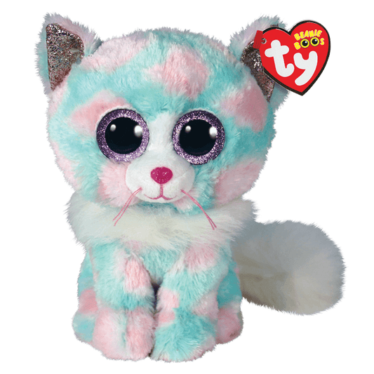 Ty - Beanie Boos - Opal - Pastel Cat 15cm Small