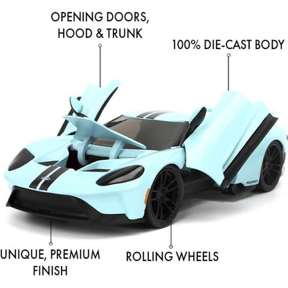 Jada Toys - Pink Slips 2017 Ford GT 1:24 Scale Diecast Vehicle