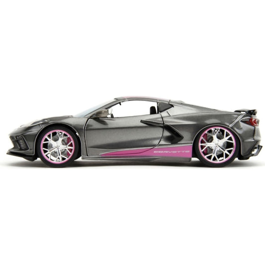 Jada Toys - Pink Slips 2020 Chevrolet Corvette Stingray 1:24 Scale Diecast Vehicle