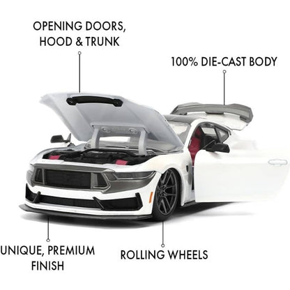 Jada Toys - Pink Slips Mustang Dark Horse 2023 Edition - 1:24 Scale Diecast Vehicle