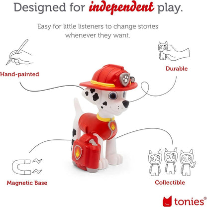 Tonies - Paw Patrol Jungle Pups Marshall : Tonie Audio Character (Toniebox Not Included)