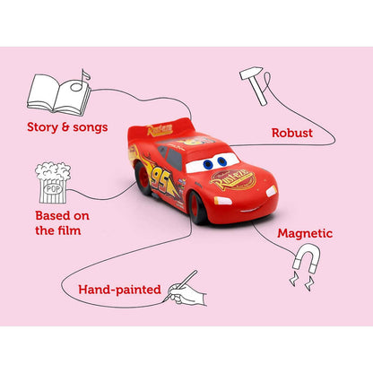 Tonies - Disney Cars Lightning McQueen : Tonie Audio Character (Toniebox Not Included)