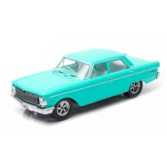 DDA Collectibles -  1:18 Scale - Custom 1965 Ford Falcon XP Sedan Teal - Diecast Model