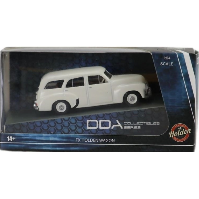 DDA Collectibles -  1:64 Scale - 1953 White FX Holden Station Wagon - Diecast Model