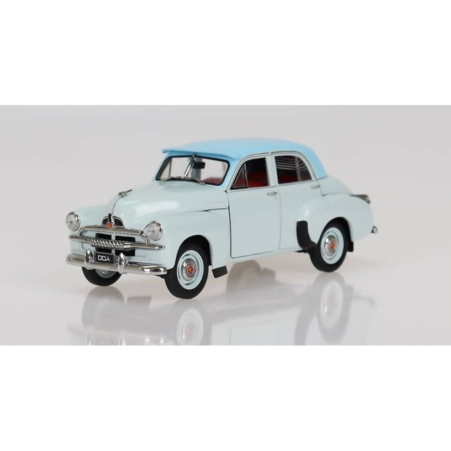 Dda Collectibles -  1:24 Scale - 1953 2 Tone Blue FJ Holden Sedan - Diecast Model
