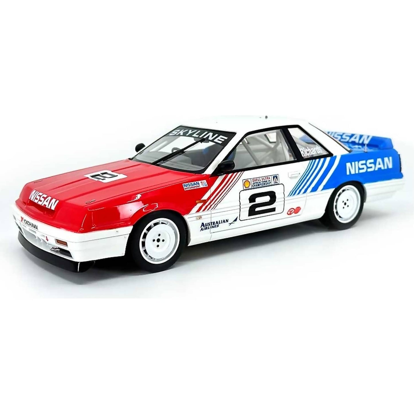 DDA Collectibles -  1:18 Jim Richards #2 HR-31 Nissan Skyline - Limited Edition Diecast Model
