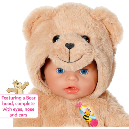 Baby Born - Baby Doll Bear Suit Outfit 43cm (doll Not Included)