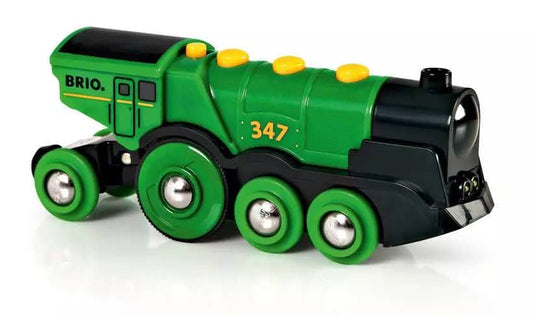 Brio -  World - Big Green Action Locomotive Train