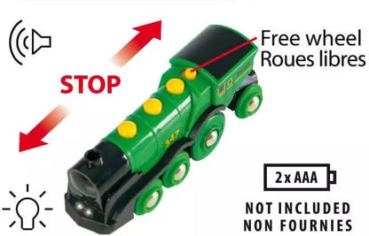 Brio -  World - Big Green Action Locomotive Train