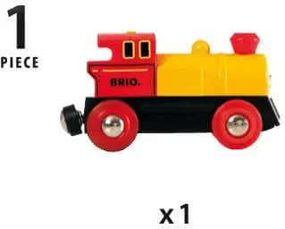 Brio -  World - Two-way Battery Powered Toy Train Engine for Wooden Railway Set