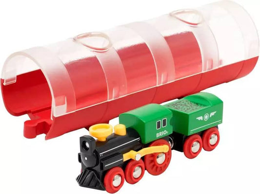 Brio -  World - Steam Train & Tunnel 3pce