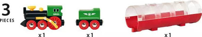 Brio -  World - Steam Train & Tunnel 3pce
