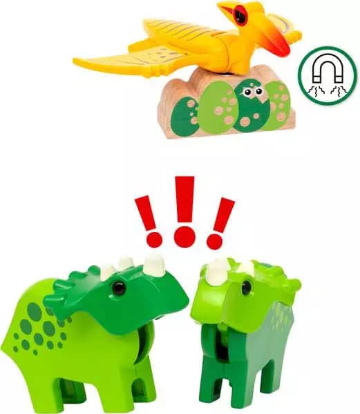 Brio -  World - Train Set Dinosaur Deluxe Set 45pce